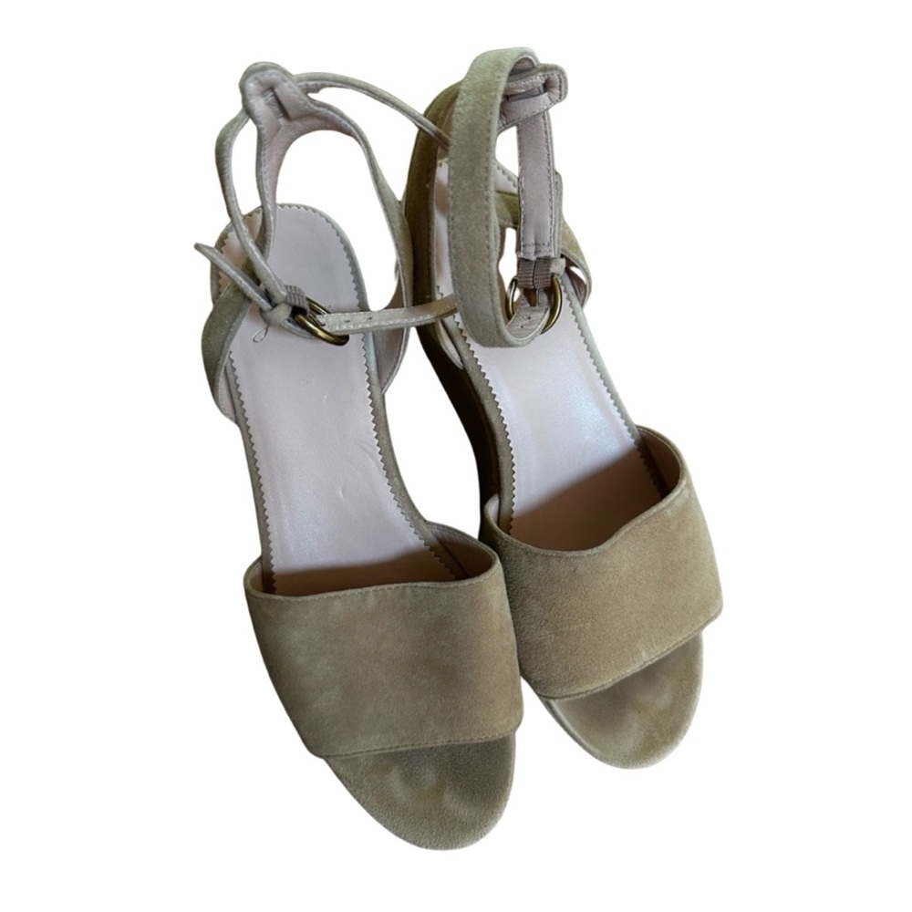 Jcrew suede sandal